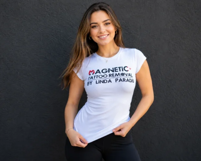 Magnetic Tattoo t-shirt - tattoo removal
