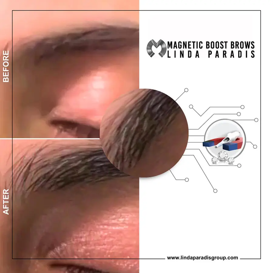 Detox Brows Before and After